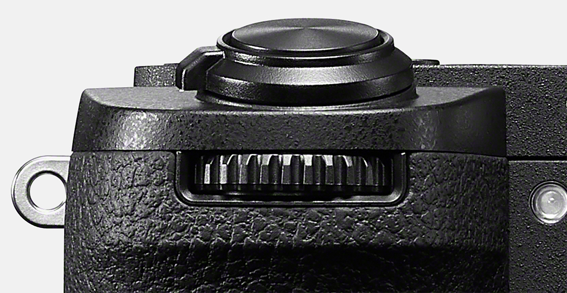 Slika sprednjega vrtljivega gumba