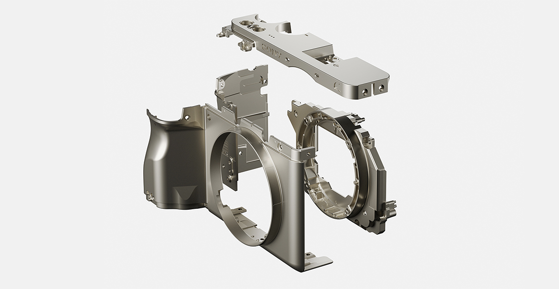 Slika delov iz magnezija